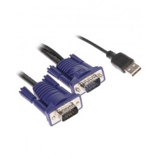 D-Link DKVM-CU5 Комплект кабелей для KVM переключ (4,5 м)